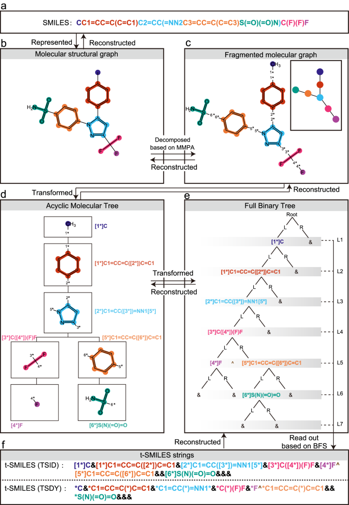 Figure 12: t-SMILES fragment-based representation framework