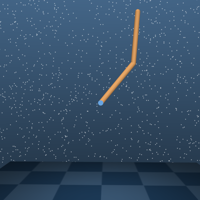 DeepMind Control Suite environments showing walker, hopper, cheetah, and humanoid physics simulations